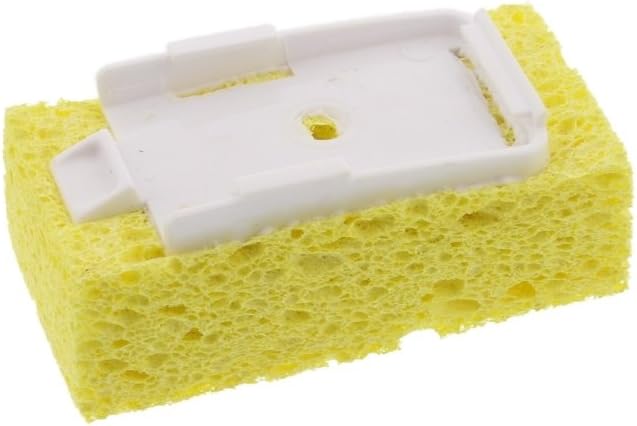 Arrow Home Products Dish Wand Sponge Refills, 3 Pack of 2 Snap on Replacement Sponges - BPA-Free Sponge Replacement Head, 6 Pieces Total