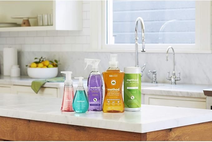 Method Bathroom Cleaner, Removes Mold + Mildew Stains, Eucalyptus Mint, 28 Fl Oz (Pack of 2)
