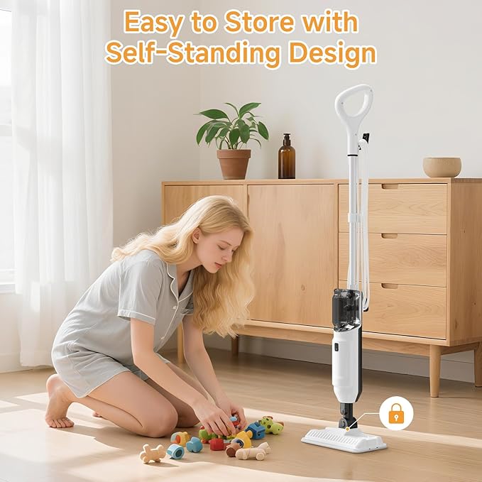 Steam Mop, Multi-Purpose Steam Cleaner for Home Steamer for Floor Cleaning, Floor Steamer Cleaner for Deep Cleaning with Handheld Steamer Mops Accessories, Pet Steam Mop Cleaner for Hardwood, Tile