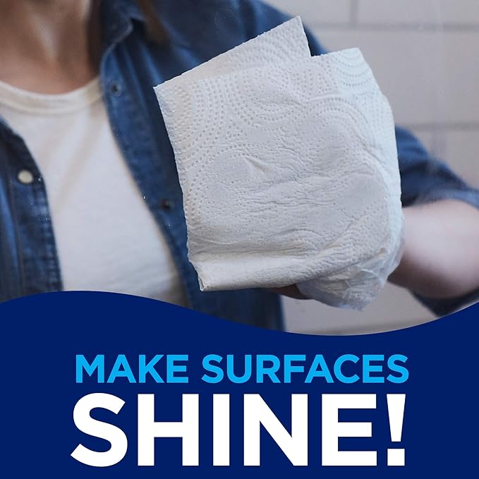 Sparkle Pick-A-Size Paper Towels, 6 Rolls = 11 Regular Rolls, Everyday Value Paper Towel With Full And Half Sheets