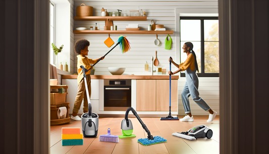 Top Household Cleaning Essentials for a Sparkling American Home