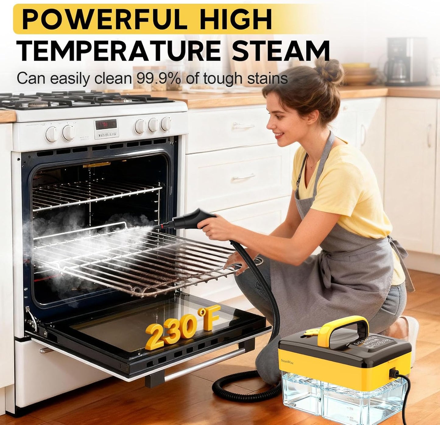 2-PortableYellowSteamCleanerforHome_Car_Kitchen_Bathroom_TileandGroutwithLargeTankandMulti-SurfaceCleaningTools
