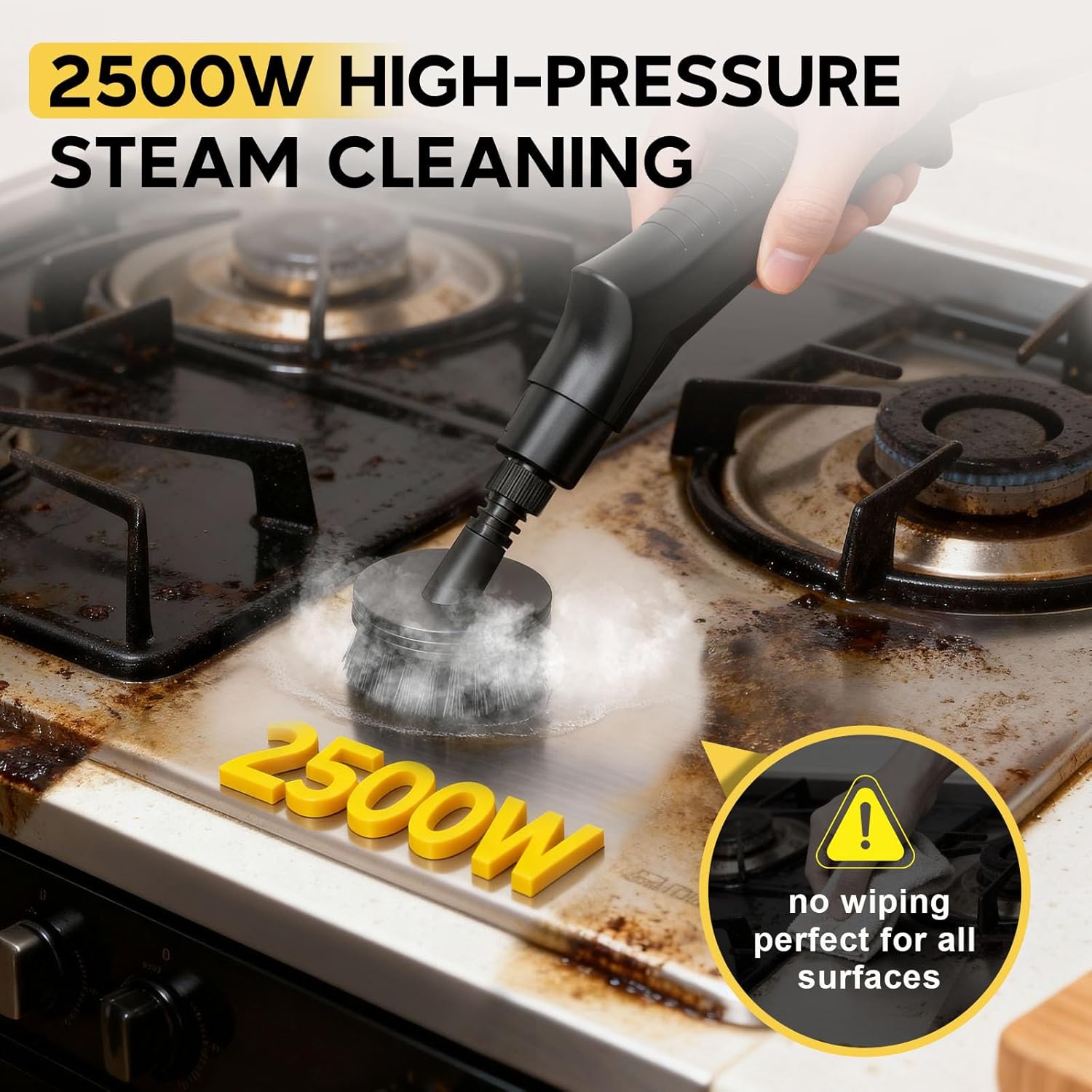3-PortableYellowSteamCleanerforHome_Car_Kitchen_Bathroom_TileandGroutwithLargeTankandMulti-SurfaceCleaningTools