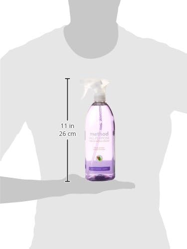 Method All-Purpose Cleaner Spray, French Lavender, Perfect for Most Counters, Tiles and More, 28 Fl Oz, (Pack of 2)