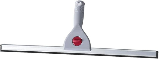 18" Heavy Duty Window Cleaning Squeegee Handheld Scraper for Glass Doors, Windows, Car Windshields (Black, 18IN/45CM)