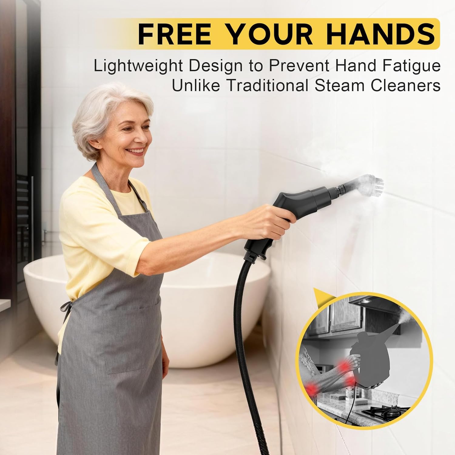 5-PortableYellowSteamCleanerforHome_Car_Kitchen_Bathroom_TileandGroutwithLargeTankandMulti-SurfaceCleaningTools