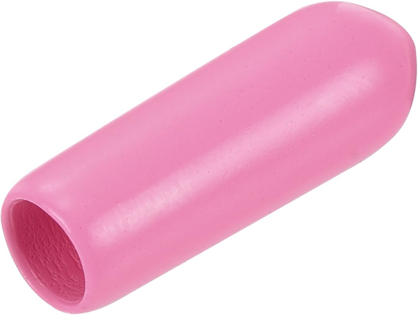 uxcell 20pcs Rubber End Caps 4mm ID Vinyl PVC Round Tube Bolt Cap Cover Screw Thread Protectors Pink