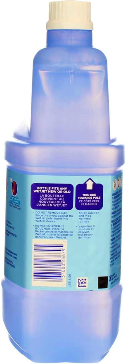 SWIFFER 23679 1.25-Liter Wet Jet Multi-Surface Solution - Open Window Fresh - Quantity 4