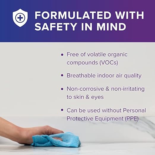 Oxivir Diversey 100898636 Tb One-Step Liquid Disinfectant Cleaner, Hospital Grade Accelerated Hydrogen Peroxide AHP, No Fragrance Added, Ready-to-Use, 1-Gallon (Pack of 4)