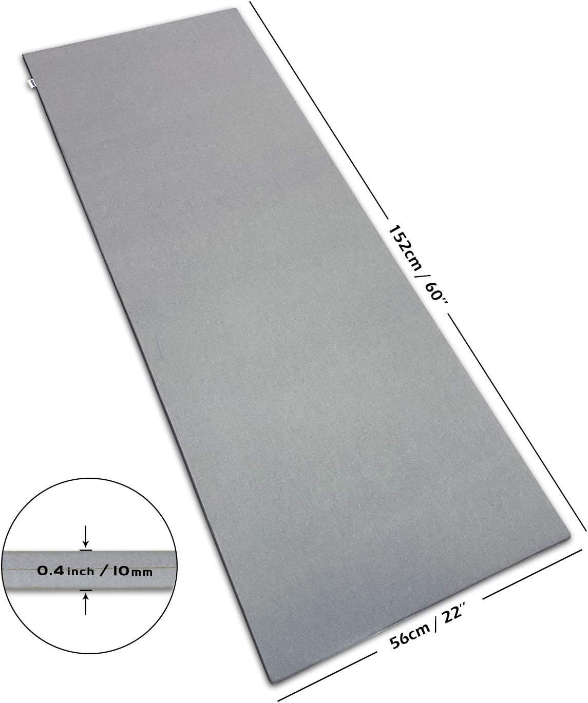 ReArt Ironing Board Cover Table Mat Heat Pressing Mat Pad 22" x 60" - Appliable for Heat Pressing Machine and HTV and Iron On Projects