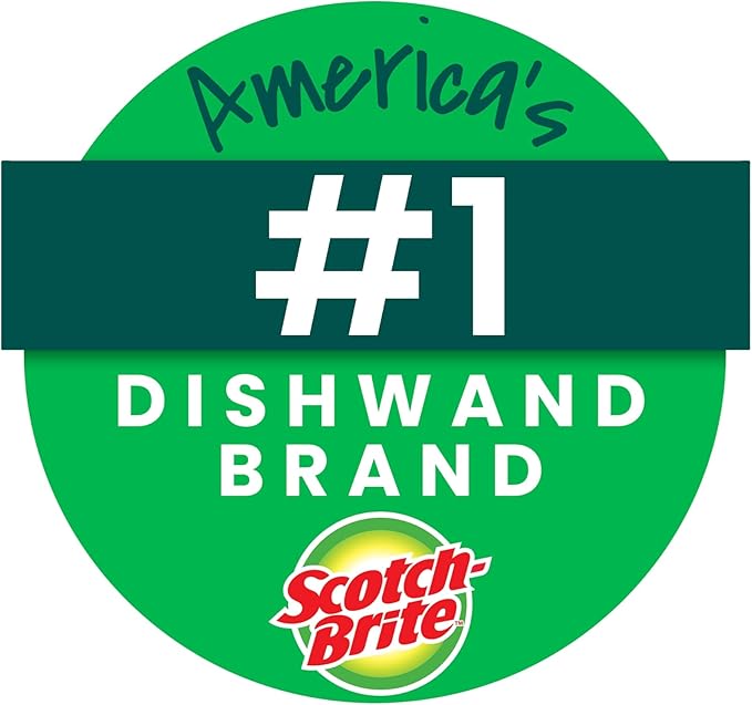 Scotch-Brite Non-Scratch Dishwand Refills, Fits All Scotch-Brite Dishwands, 21 Refills