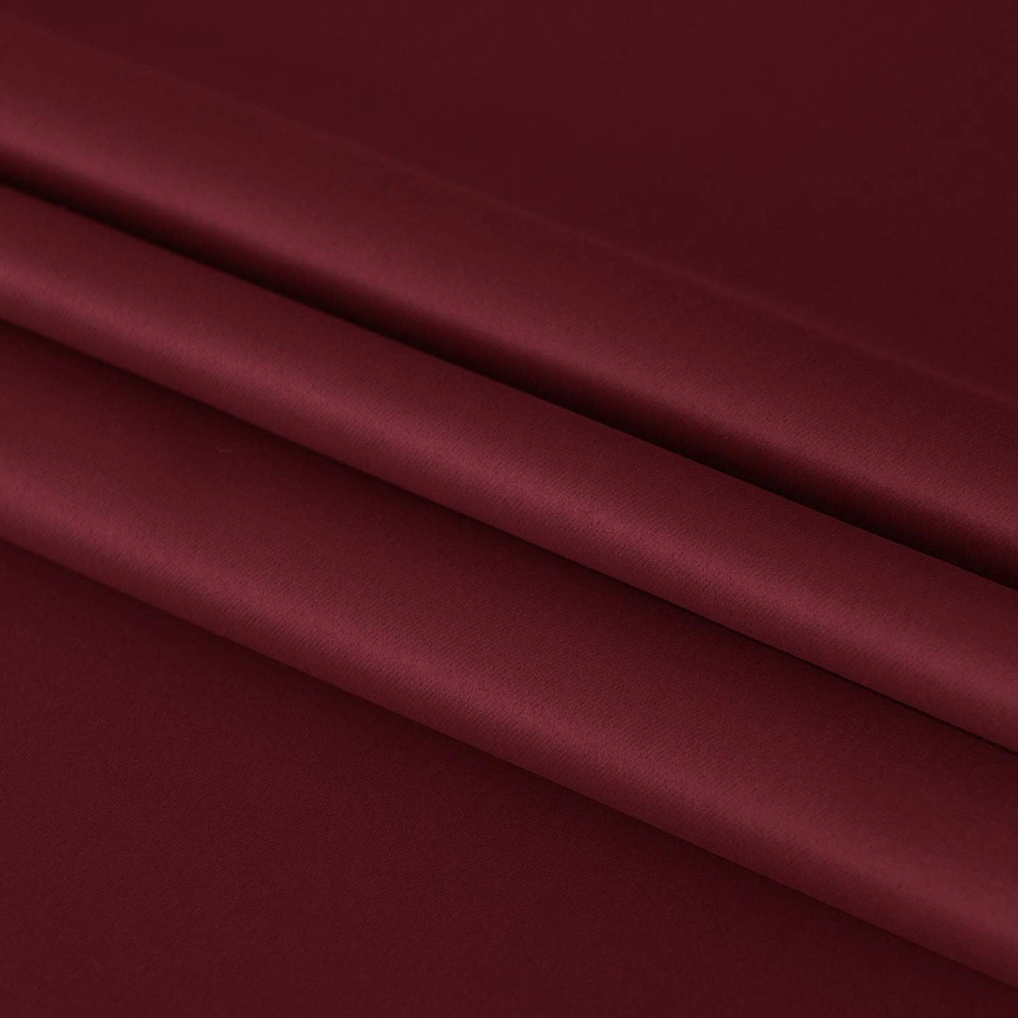 DWCN French Door Curtains – Rod Pocket Thermal Blackout Curtain for Doors with Glass Window, Kitchen and Patio Doors for Privacy, 54 X 80 Inches Long, 1 Curtain Panel with Tieback, Burgundy