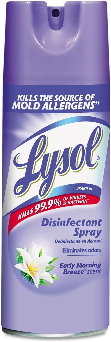 Lysol Disinfectant Spray, Early Morning Breeze, 12.5 oz