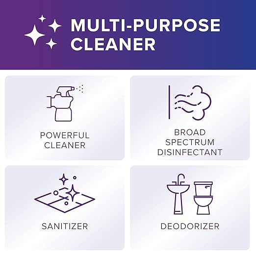 Oxivir Diversey 100898636 Tb One-Step Liquid Disinfectant Cleaner, Hospital Grade Accelerated Hydrogen Peroxide AHP, No Fragrance Added, Ready-to-Use, 1-Gallon