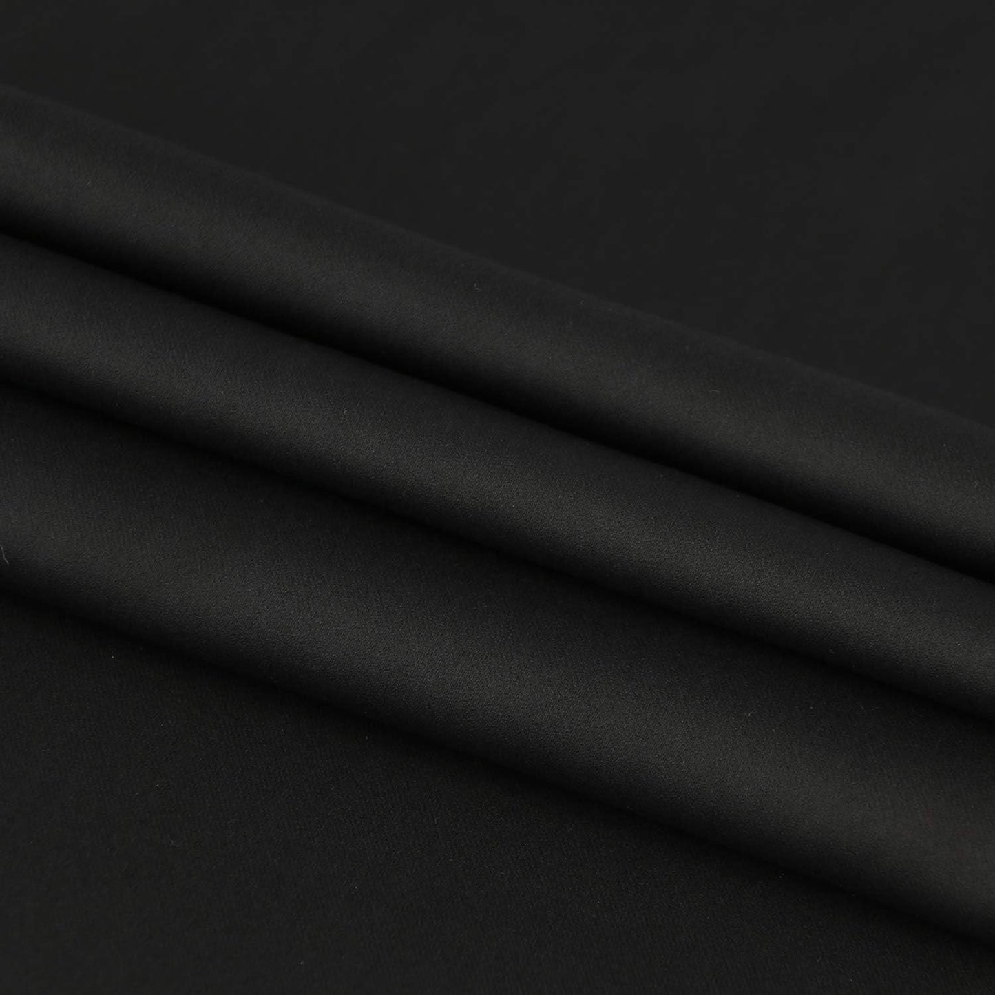DWCN French Door Curtains – Rod Pocket Thermal Blackout Curtain for Doors with Glass Window, Kitchen and Patio Doors for Privacy, 25 X 40 Inch Length, 1 Curtain Panel with Tieback, Black