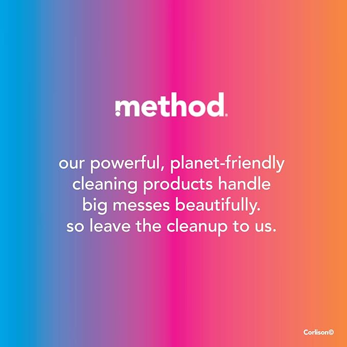 Method Heavy Duty Degreaser, Lemongrass Scent, Oven Cleaner & Stove Top Cleaner, 28 Oz Spray Bottle,(Packaging may vary) (Pack of 2)