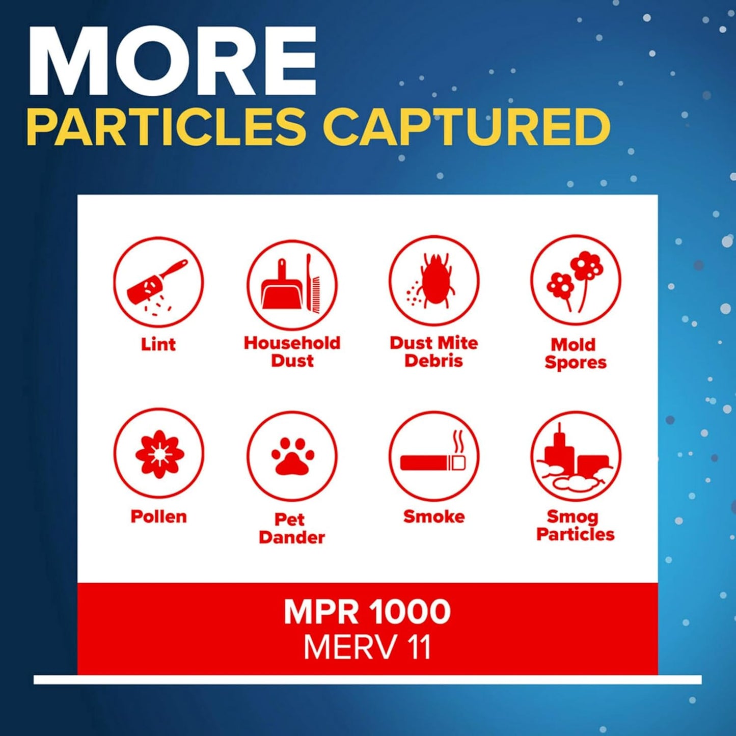 Filtrete 12x30x1 AC Furnace Air Filter, MERV 11, MPR 1000, Micro Allergen Defense, 3-Month Pleated 1-Inch Electrostatic Air Cleaning Filter, 4 Pack (Actual Size 11.81 x 29.81 x 0.81 in)