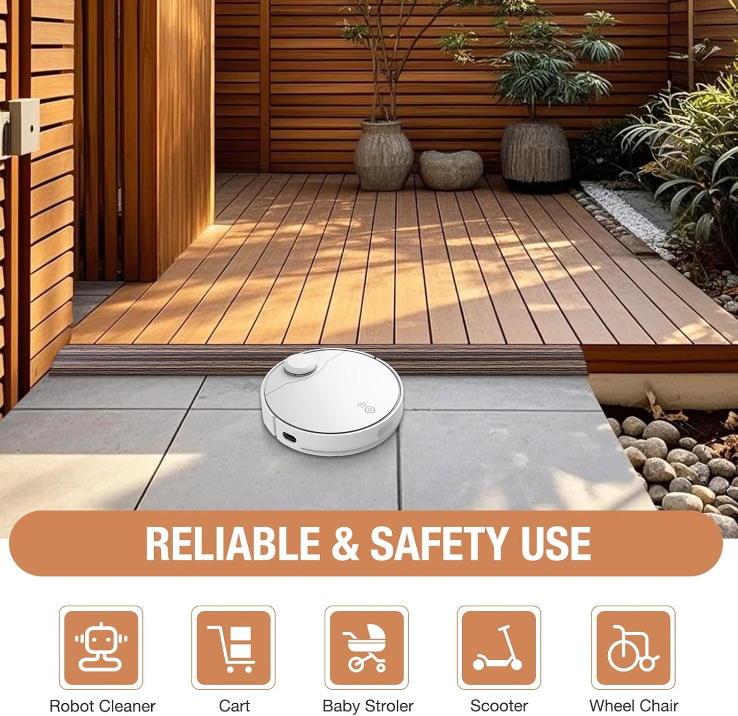 Floor Transition Strip Self Adhesive Vinyl Door Threshold for Doorways Carpet Edging Trim Overlap Edge Reducer for Laminate Floor, Carpet, Tile (Smoked Brown Wood Grain, 2/5" to 3/5", 10Ft)