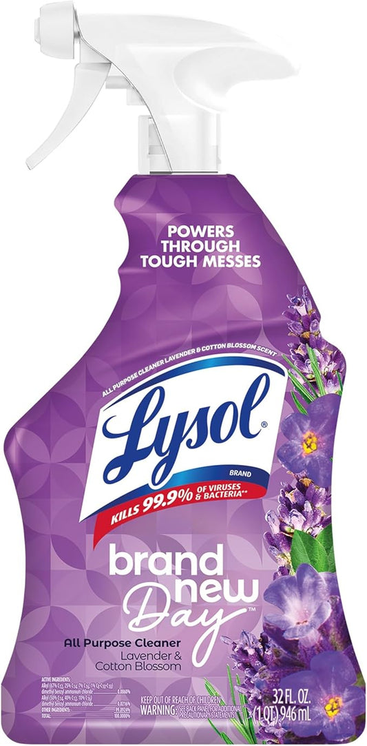 Lysol® All Purpose Cleaner - Trigger Lavender & Cotton Blossom 9/32 oz.