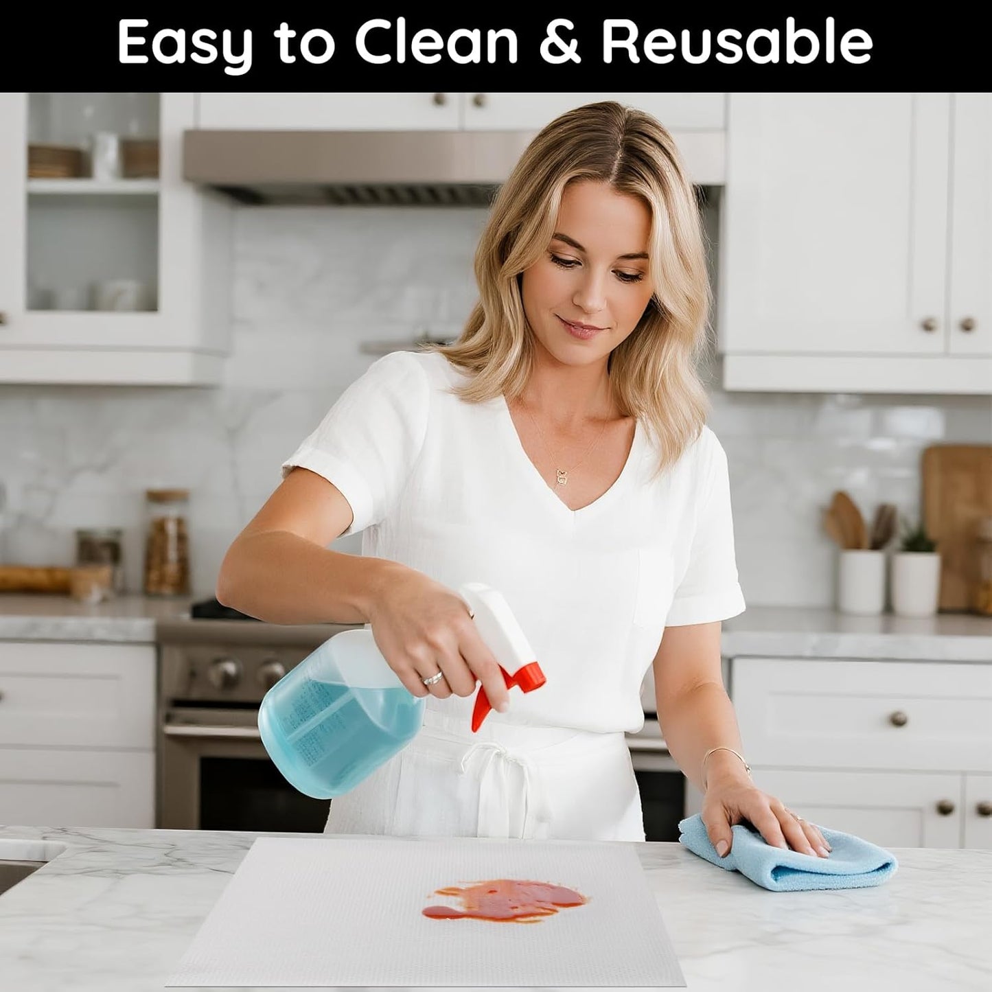 Shelf Liners for Cabinets, 23.6"W x 118"L x 0.03"T, Kitchen Drawer Liners, Non-Adhesive & Non Slip for Home and Kitchen Shelf, Drawer, Cabinet, Refrigerator, Dresser, Cupboard, RV (Polka Dot)
