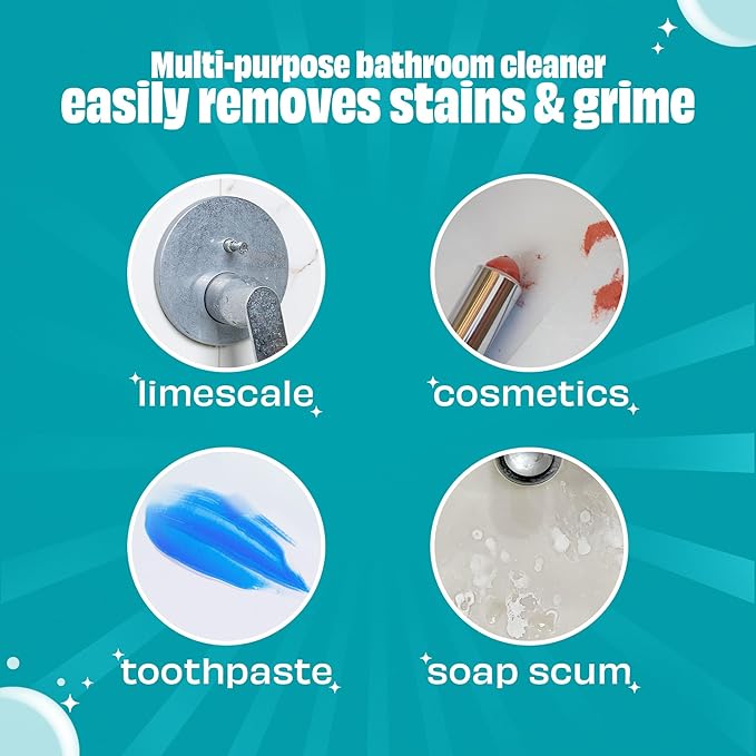 Scrubbing Bubbles Easy Clean Foaming Multipurpose Bathroom Cleaner, Continuous Spray Bottle, Fast Acting Foam, 13.58 Ounce