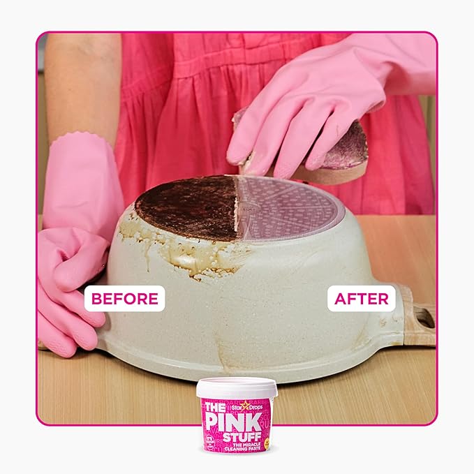 Stardrops - The Pink Stuff - The Miracle Cleaning Paste, Multi-Purpose Spray, And Bathroom Foam 3-Pack Bundle