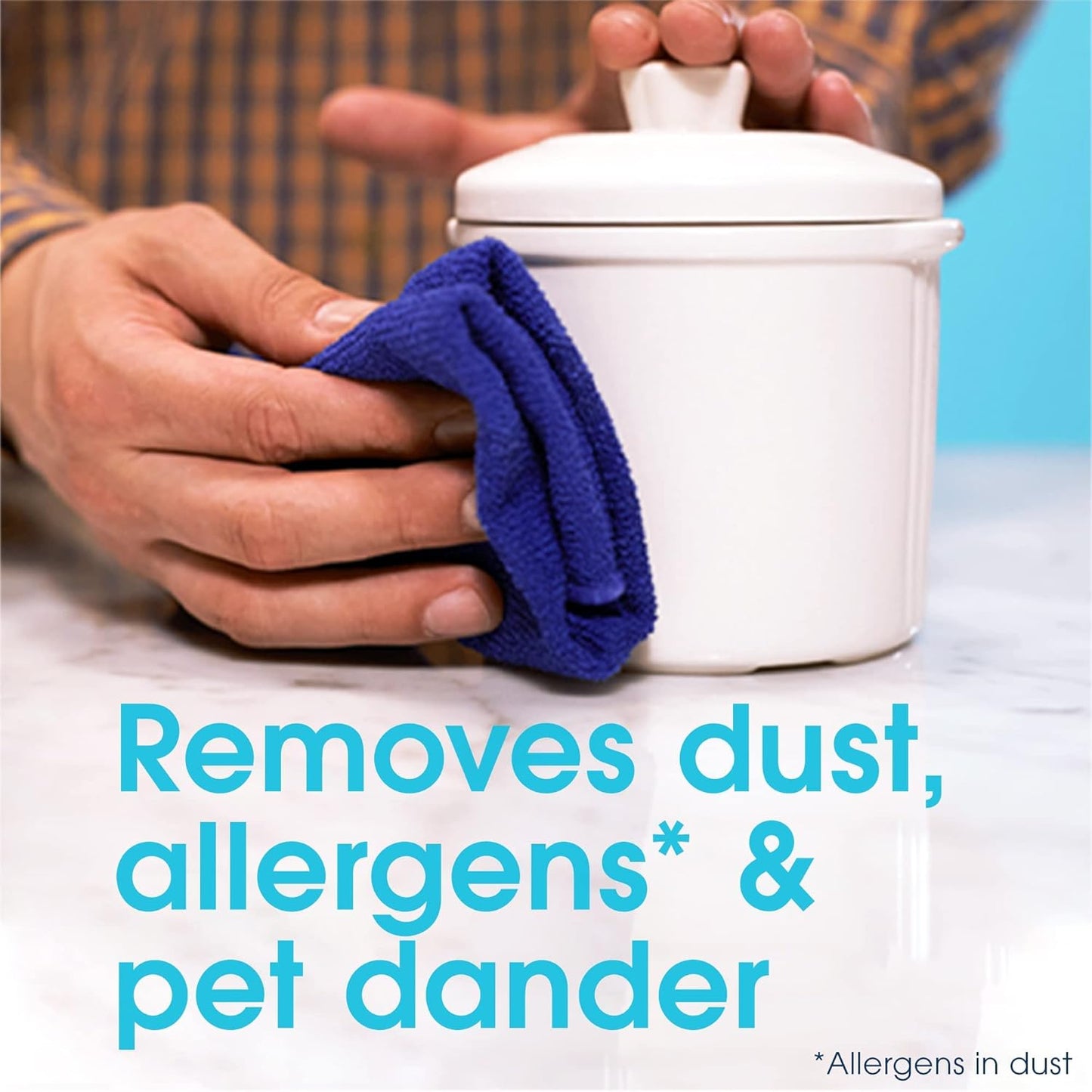 Pledge Dust & Allergen Multisurface Cleaner, Aerosol Spray, Lemon Scent, 9.7oz