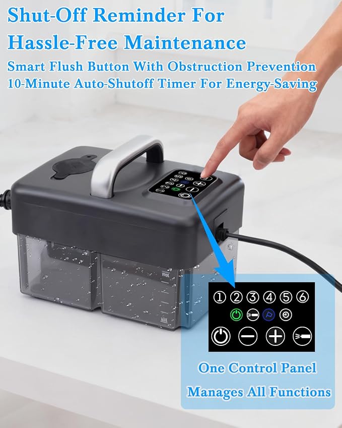 Handheld Cleaning System with Adjustable Power Levels, Large Tank Capacity and Multi-Surface Use for Home and Car Care