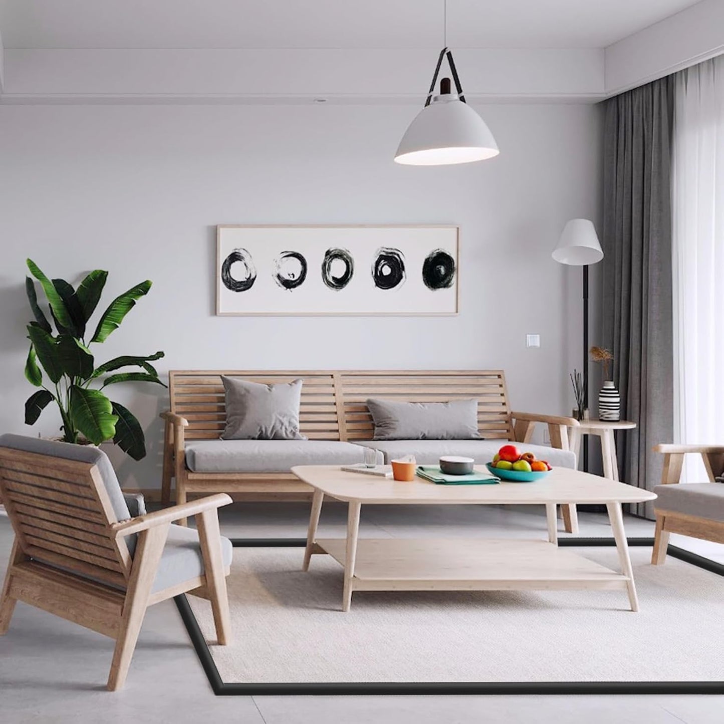 Self Adhesive Carpet Transition Strip with Edge Trim, Designed for Seamless Transitions from Carpet to Tile or Vinyl Floors, Perfect for Doorways.(Brown,60ft)