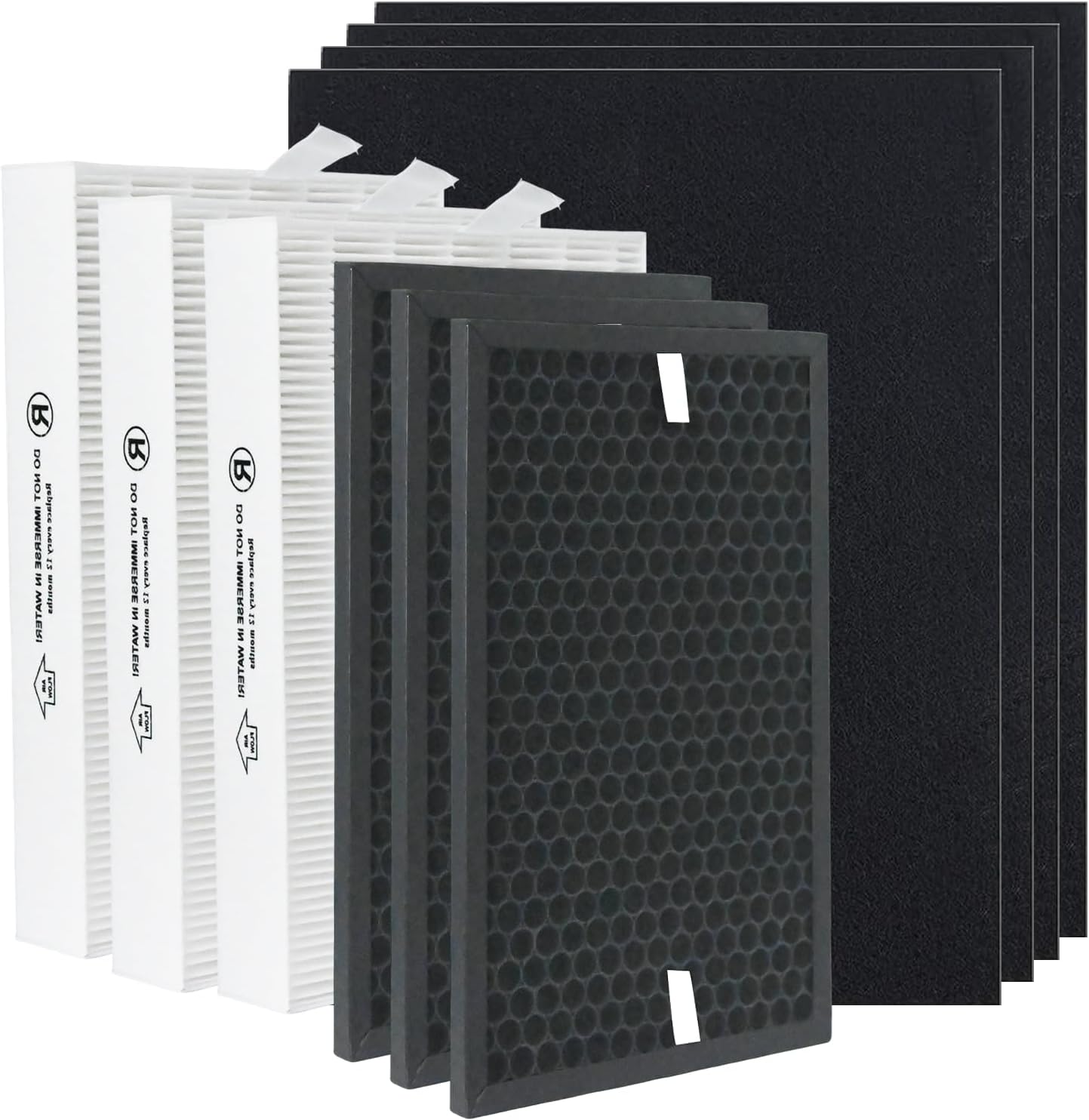 HPA5300B True HEPA Replacement FilterCompatible with Air Purifiers Model HPA5300B HPA5350 & PowerPlus HPA3300 HRF-R3, HRFSC1 Filter S HRF-A300