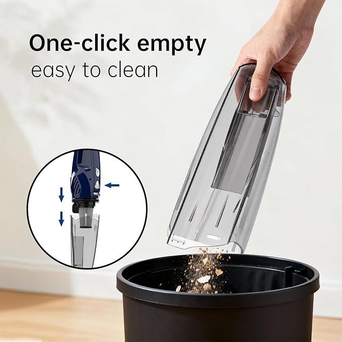 Corded Vacuum Cleaner, 14KPa Powerful Suction with 600W Motor, Lightweight Stick Vacuum Cleaner, Converts to Handheld with Washable Filter, Handheld Vacuum for Home, Pet Hair, Carpet, Hard Floors, Car