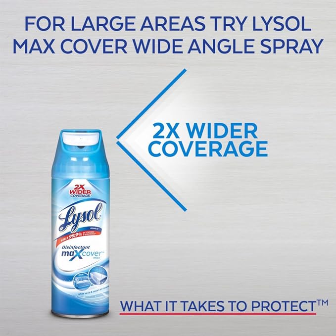 Lysol Surface Disinfectant Liquid 12.5 oz. Can Spring Waterfall Scent 12 Ct RAC02845