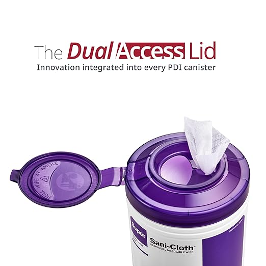 Professional Disposables Surface Disinfectant Super Sani-Cloth Wipes, 160Count (Pack of 2)