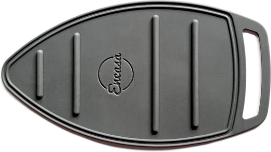 Encasa XO Silicon Mat for Hot Iron Rest - Heat Resistant, Anti - Slip, Thicker Pad for Protecting Your Table During Ironing, Non-Burning, Machine Washable, Durable - Grey