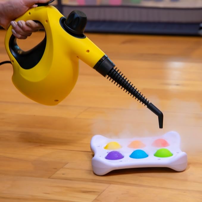 Wagner 2460111 505e Handheld Steam Cleaner, Multi-purpose Steamer, 11 Attachments, Chemical-Free Cleaning, Pet and Kid Safe