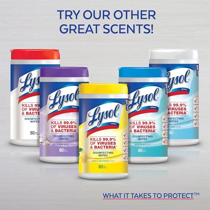 Lysol Surface Disinfectant Liquid 12.5 oz. Can Spring Waterfall Scent 12 Ct RAC02845