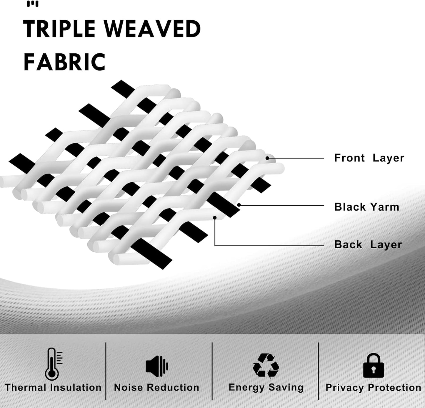 DWCN Navy Blue Blackout Curtains for Bedroom 63 Inches Long 2 Panels Set Window Drapes Thermal Insulated Room Darkening Rod Pocket Curtains for Kids Boys Room (W38 x L63 Inch, Navy Blue)