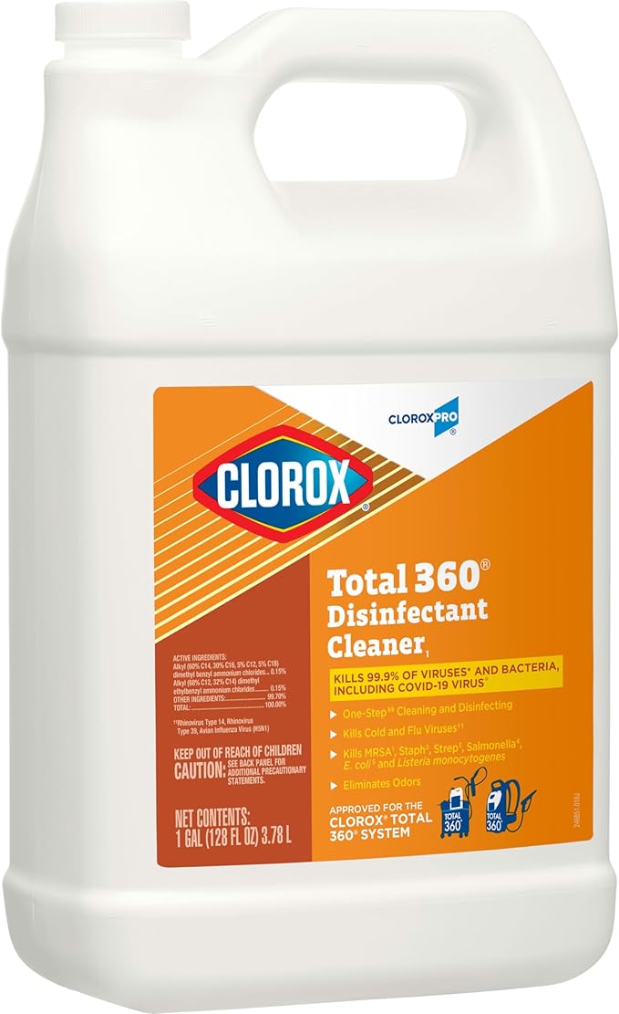 CloroxPro™ Clorox Total 360® Disinfectant Cleaner, 128 Ounces