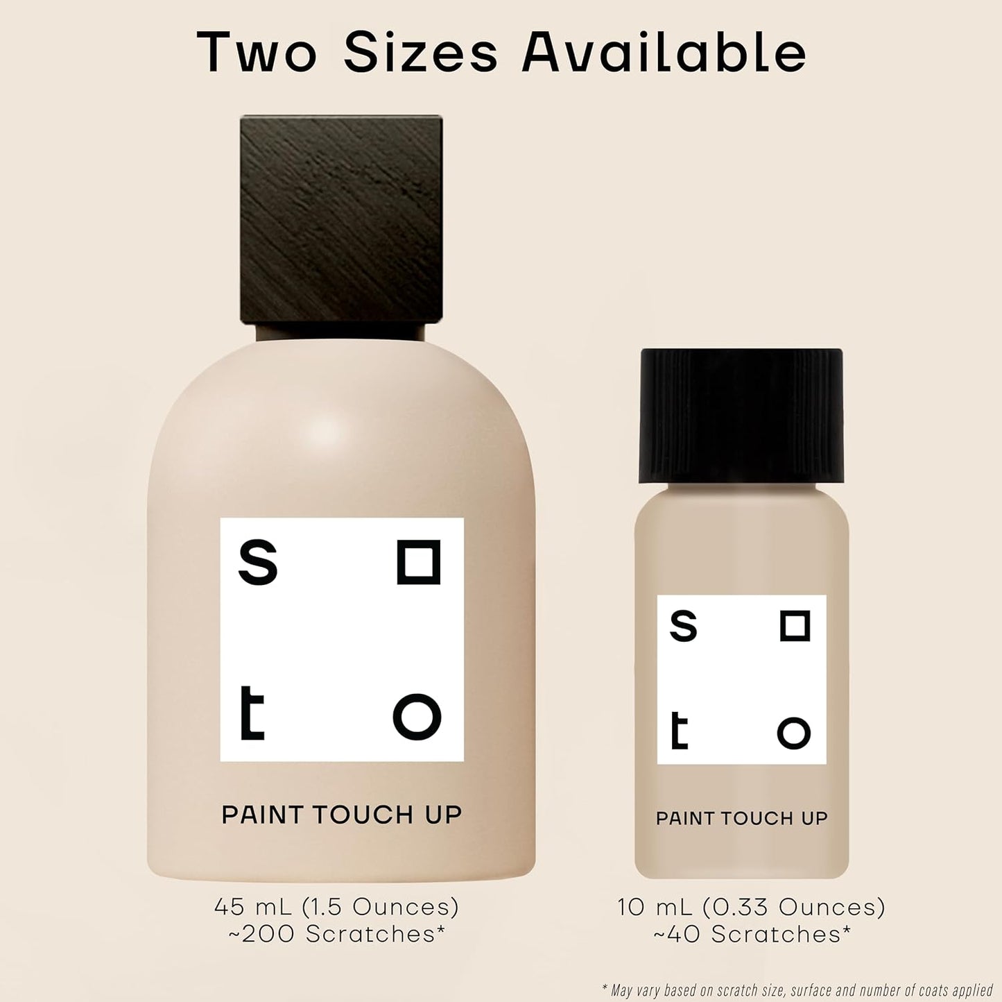 soto Pink Paint Touch Up, Multi-Surface, Matte Finish (No. 31 Moroccan Plaster) — 10 Milliliters of Scratch Repair for Furniture, Walls, Cabinets, Trim, Doors, Indoor/Outdoor