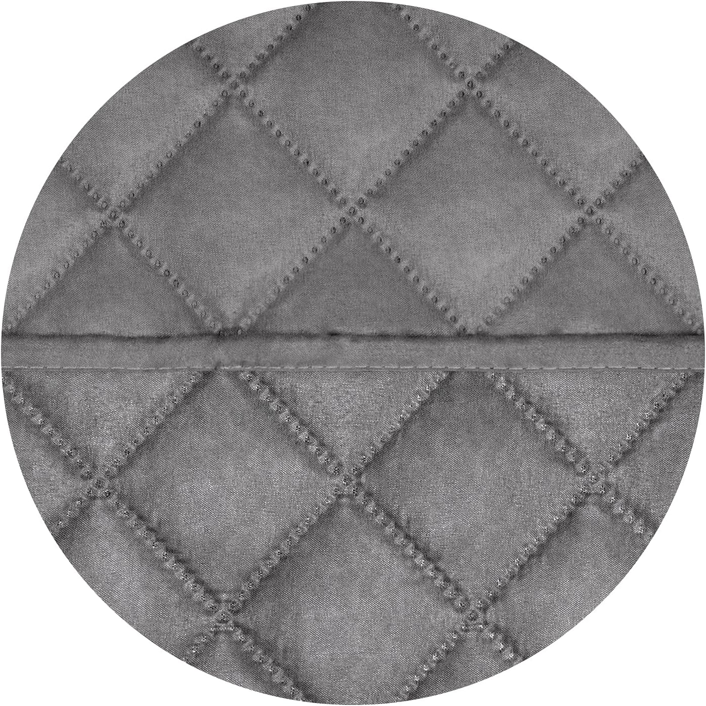 PureFit Reversible Quilted Sofa Cover, Water Resistant Medium Slipcover Furniture Protector, Washable Couch Cover with Non Slip Foam and Elastic Straps for Kids, Dogs, Pets (Loveseat, Gray/Gray)
