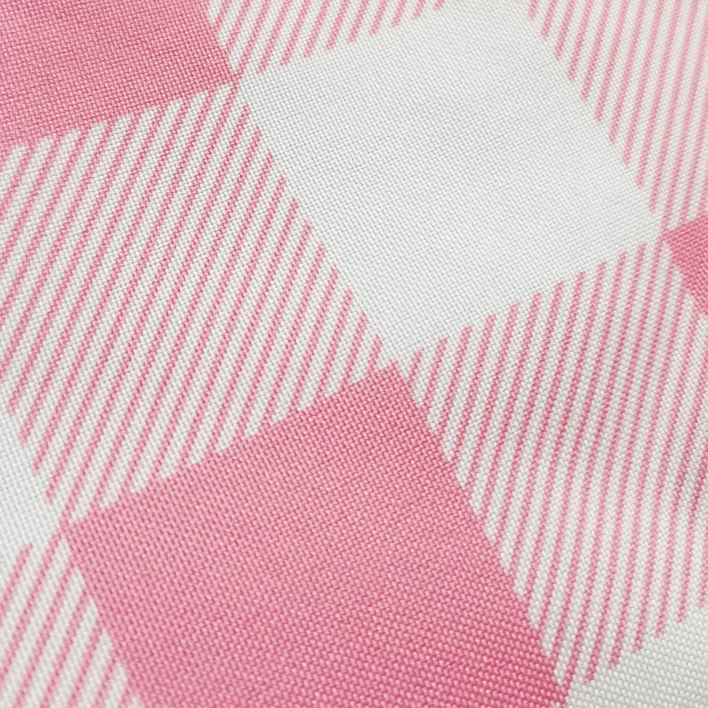 Waterproof Plaid Tablecloth Fabric - Round 25 Inch Classic Gingham Checker Table Cloth for Indoor/Outdoor Use - Buffalo Table Cover for Picnics, BBQs, and Parties