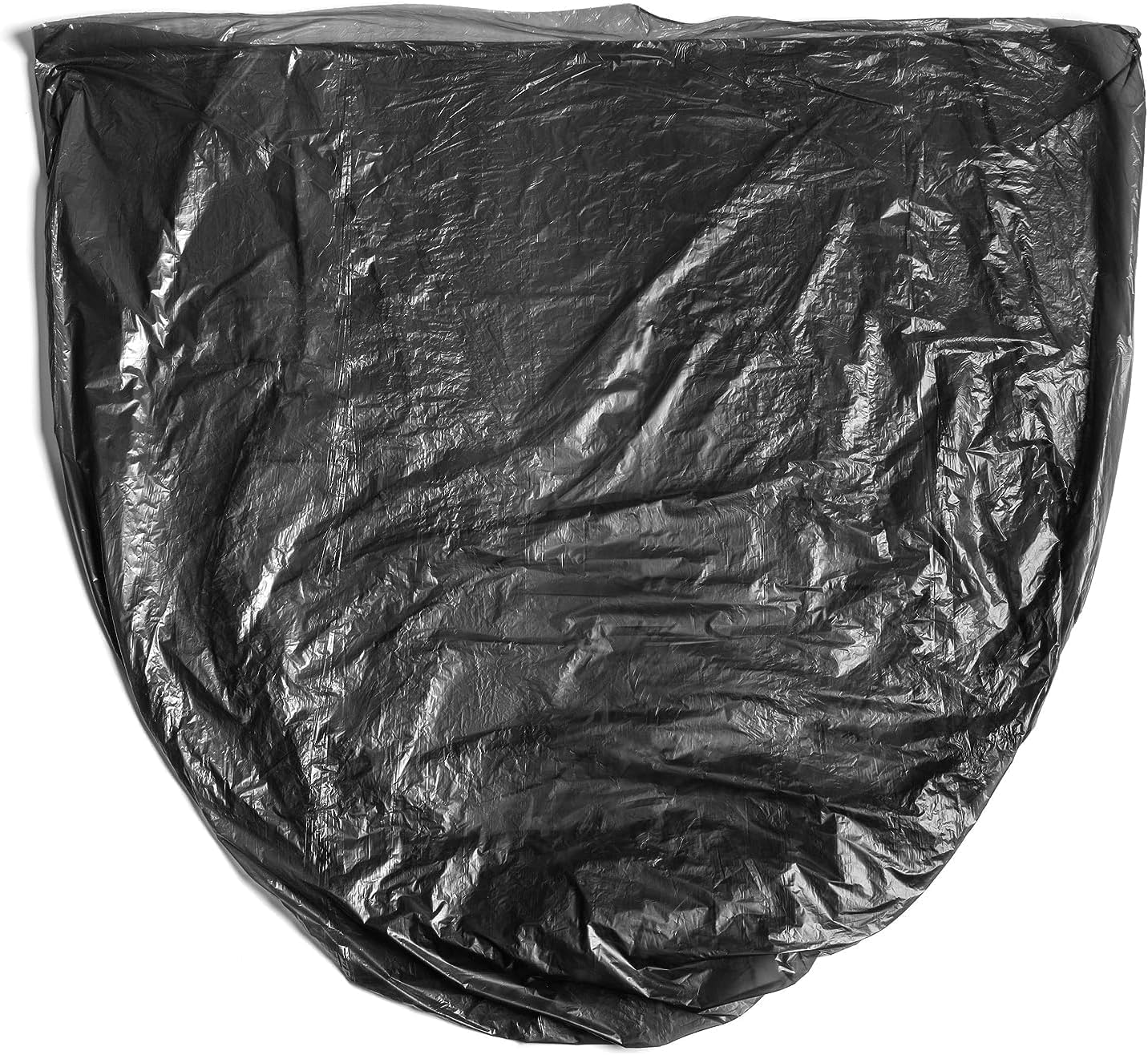 Aluf Plastics 40-45 Gallon Trash Bags Source Reduction Series Value High Density 16 Micron (equiv) 40" x 48" - Intended for Home, Office, Bathroom, Paper, Styrofoam (Pack of 250)
