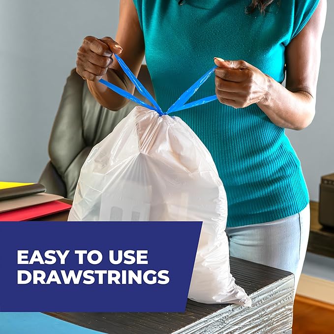 Hefty Small Trash Bags, Fabuloso Watermelon Scent, 4 Gallon, 52 Count