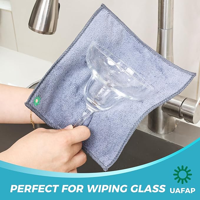 12Pcs New Upgrade 2-Layer Non Scratch Wire Dishcloth,Wire Dishwashing Rag,Reusable Quick-Dry Odor-Free Scrub Cloths for Dishes, Kitchen Cleaning Dish Rags for Cookware,Sinks, Dishes,Stove ﻿