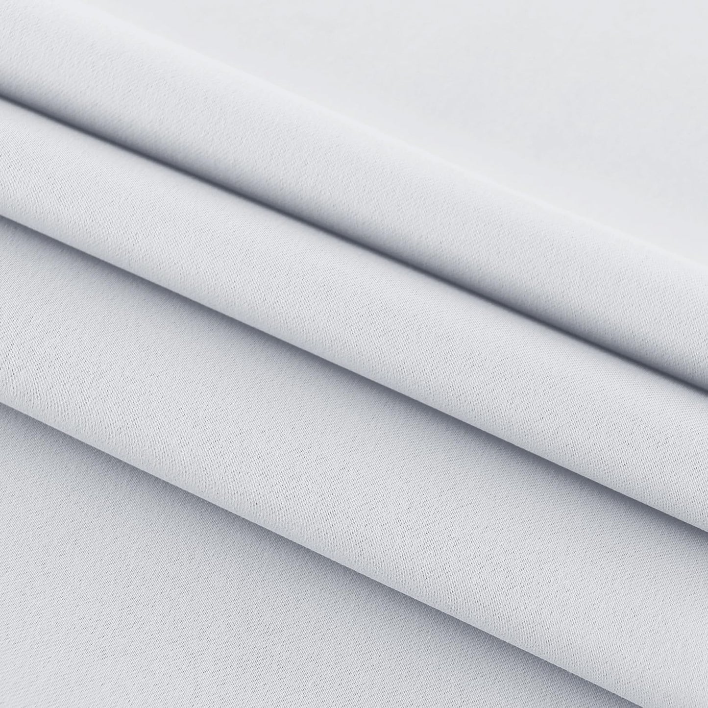 DWCN French Door Curtains – Rod Pocket Thermal Curtain for Doors with Glass Window, Kitchen and Patio Doors for Privacy, 25 X 72 Inches Long, 1 Curtain Panel with Tieback, Greyish White