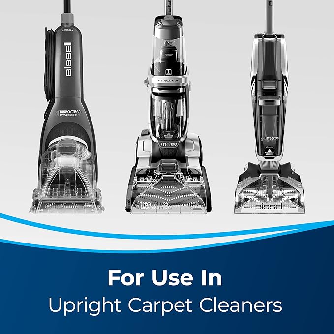 Bissell PRO OXY Carpet Deep Clean Solution,for use in leading upright carpet cleaners,48oz,Removes deep down dirt,stains & odors,(Pack of 2)