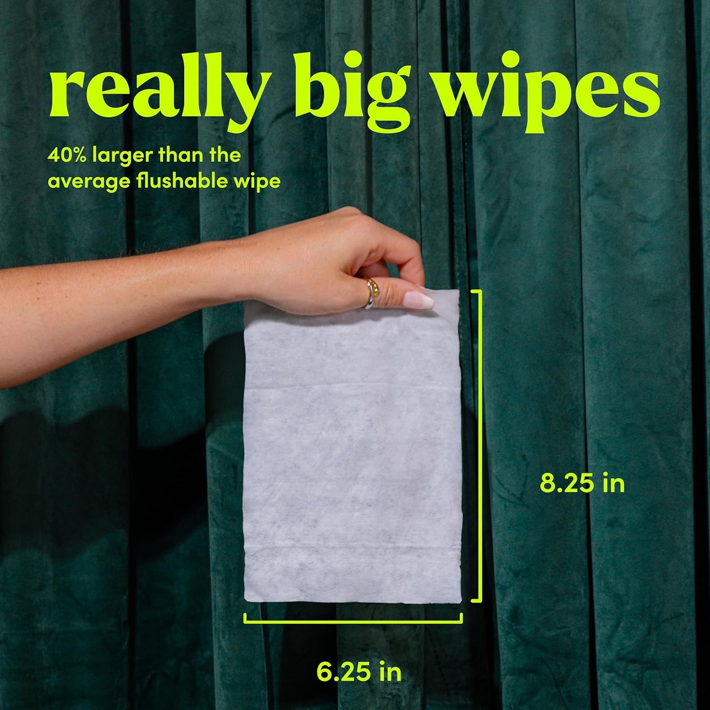 goodwipes Flushable Wipes Travel Size - Extra Large Adult Wet Wipe - On-the-Go Portable Wipes - Sewer & Septic Safe - Hygiene Essentials - Botanical Bliss & Lavender, 108 Count (6 Packs)