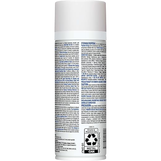 Clorox Healthcare Citrace Hospital Disinfectant and Sanitizer Aerosol Spray, Citrus, 14 Ounces (Package May Vary)