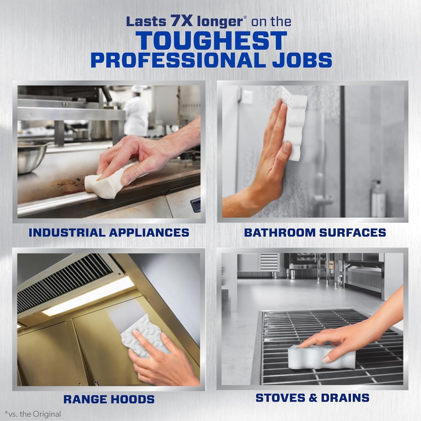 P&G Professional Mr. Clean Magic Eraser, Multi-Purpose Cleaner, 26 Count, Cleaning Sponge, Commercial Cleaning Supply, Commercial Grease Cleaner