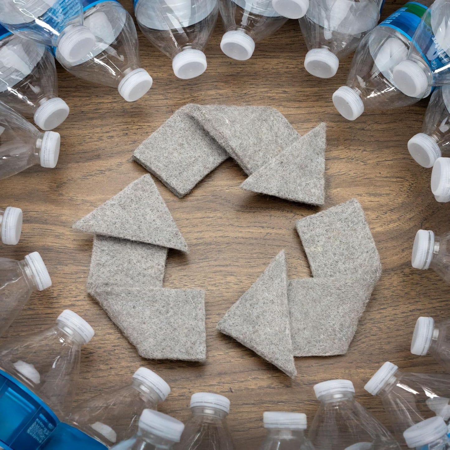 RUGPADUSA - Eco-Plush - 7'10" x 9'10" - 3/8" Thick - 100% Felt - Extra Cushioned Rug Pad - Available in 3 Thicknesses, Many Custom Sizes